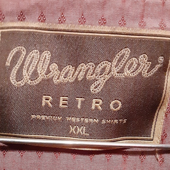 Wrangler Retro Premium Western Plaid Snap Down Shirt - Picture 2 of 4